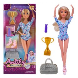 689377 LALKA GIMNASTYCZKA Z AKCESORIAMI TRIFOX