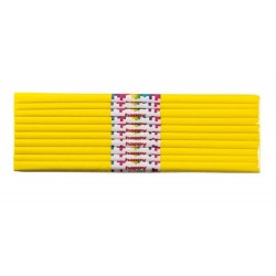 011337 HAPPY COLOR BIBUŁA MARSZCZONA ŻÓŁTA CYTRYNOWA 10 ROLEK 25x200cm GDD