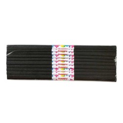 011269 HAPPY COLOR BIBUŁA MARSZCZONA CZARNA 10 ROLEK 25x200cm GDD