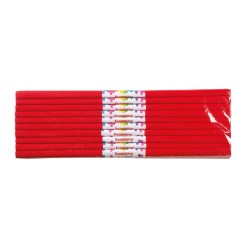 011160 HAPPY COLOR BIBUŁA MARSZCZONA CZERWONA 10 ROLEK 25x200cm GDD