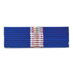 011375 HAPPY COLOR BIBUŁA MARSZCZONA CIEMNONIEBIESKA KOBALTOWA 10 ROLEK 25x200cm GDD