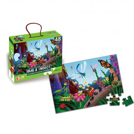 128559 PUZZLE JUMBO ŁĄKA 48 ELEM. ASKATO