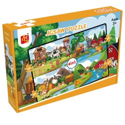 128283 PUZZLE 4W1 FARMA ASKATO
