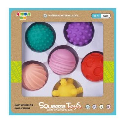 125657 ZESTAW KUL SENSORYCZNYCH - 6 SZT. ASKATO