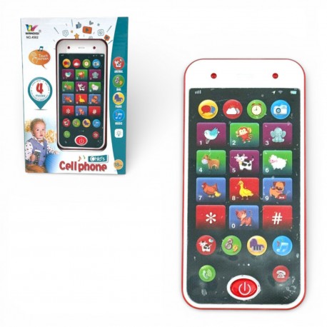 486857 ZABAWKA TELEFON DLA MALUCHA GAZELO