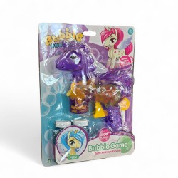 473774 PISTOLET NA BAŃKI MYDLANE PEGAZ KONIK MIX KOLOR PEGAZ