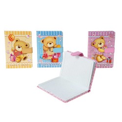 614901 NOTES W LINIE Z ZAPIĘCIEM MIX WZÓR Z MISIAMI ADAR