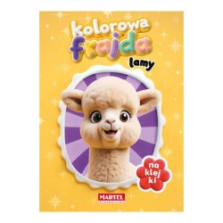 520378 KOLOROWANKA Z NAKLEJKAMI KOLOROWA FRAJDA. LAMY MARTEL
