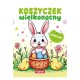 520873 KOLOROWANKA Z NAKLEJKAMI KOSZYCZEK WIELKANOCNY MARTEL
