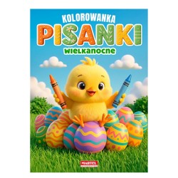 520897 KOLOROWANKA PISANKI WIELKANOCNE MARTEL