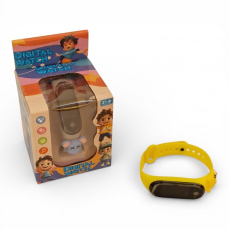 347362 ZEGAREK ELEKTRONICZNY WĄSKI W PUDEŁKU CABOTOYS