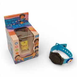 347454 ZEGAREK ELEKTRONICZNY OKRĄGŁY W PUDEŁKU CABOTOYS