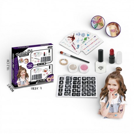 486727 ZESTAW DO ROBIENIA TATUAŻY GAZELO