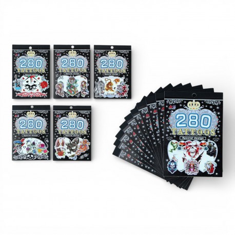 428789 ZESTAW DO ROBIENIA TATUAŻY GAZELO