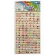 706824 DŻETY SAMOPRZYLEPNE - KWIATY 3MM MIX KOLOROWY 408 szt. BREWIS
