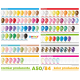 094916 BALONY G90 100 SZT. FIOLETOWE LAWENDOWE PASTELOWE 10" GODAN