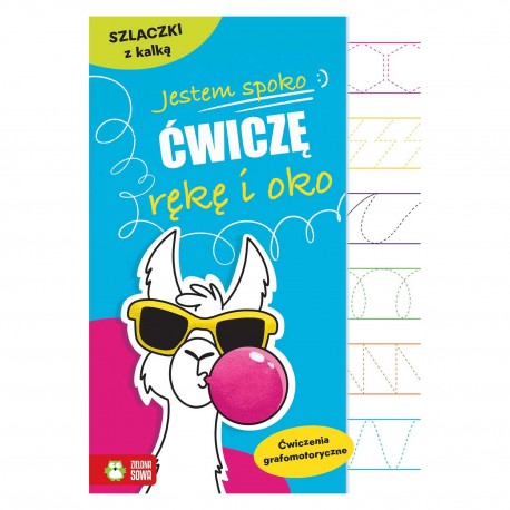 995954 JESTEM SPOKO. SZLACZKI Z KALKĄ ZIELONA SOWA