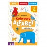 407211 KOLOROWY ALFABET Z NAKLEJKAMI. ZESZYT 1 ZIELONA SOWA