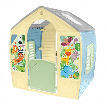 M12794 MOCHTOYS DOMEK OGRODOWY HAPPY HOUSE - ZWIERZĘTA