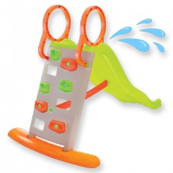 M12602 MOCHTOYS ZJEZDŻALNIA ZE ŚCIANKĄ WSPINACZKOWĄ 205 CM