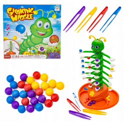 475563 GRA ZRĘCZNOŚCIOWA RODZINNA TAŃCZĄCA STONOGA GĄSIENICA KULKI PEGAZ