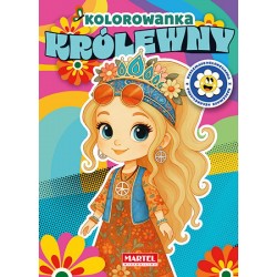 520668 KOLOROWANKA Z NAKLEJKAMI KRÓLEWNY MARTEL