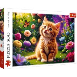 37525 TREFL PUZZLE 500 EL. UROCZY KOTEK