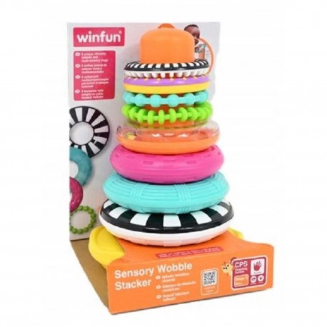 553798 PIRAMIDKA SENSORYCZNA GRZECHOTKI SORTER ANEK