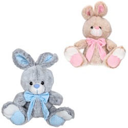 236034 DEEF PLUSZAK PLUSZOWY ZAJĄCZKE DUŻY 35CM 2 KOLORY