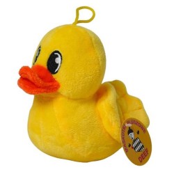 242837 DEEF PLUSZAK PLUSZOWA ŻÓŁTA KACZUSZKA KACZKA 14CM
