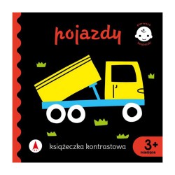 076608 POJAZDY. KSIĄŻECZKA KONTRASTOWA SKRZAT