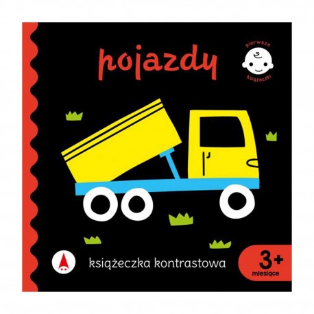 076608 POJAZDY. KSIĄŻECZKA KONTRASTOWA SKRZAT