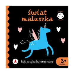 076639 ŚWIAT MALUSZKA. KSIĄŻECZKA KONTRASTOWA SKRZAT