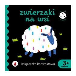 076592 ZWIERZAKI NA WSI KSIĄŻECZKA KONTRASTOWA SKRZAT