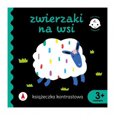 076592 ZWIERZAKI NA WSI KSIĄŻECZKA KONTRASTOWA SKRZAT