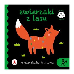 076585 ZWIERZAKI Z LASU KSIĄŻECZKA KONTRASTOWA SKRZAT