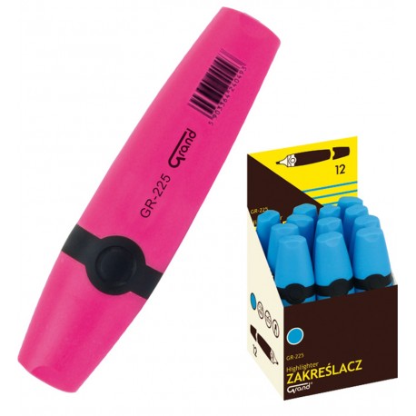 239947 ZAKREŚLACZ GRAND GR-225 RÓŻOWY KW TRADE