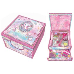 778210 PECOWARE 178BK ZESTAW W PUDEŁKU Z SZUFLADKĄ KOT BALETNICA PULIO