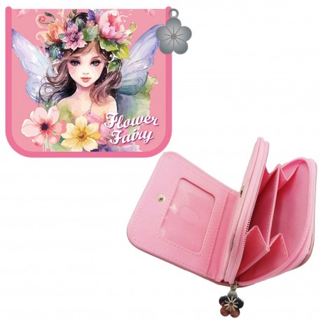 299261 PORTFEL FLOWER FAIRY BELLISA RÓŻOWY STNUX