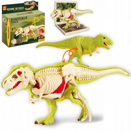 117658 DINOZAUR ZE SZKIELETEM DO SKŁADANIA TRIFOX