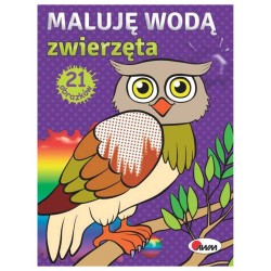 811316KOLOROWANKA WODNA MALUJĘ WODĄ ZWIERZĘTA MOREX
