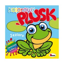 811699 KOLOROWY PLUSK JEZIORO KSIĄŻKA DO KĄPIELI MOREX