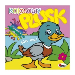 811231 KOLOROWY PLUSK NA WSI KSIĄŻKA DO KĄPIELI MOREX