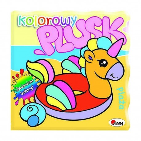 811675 KOLOROWY PLUSK PLAŻA KSIĄŻKA DO KĄPIELI MOREX