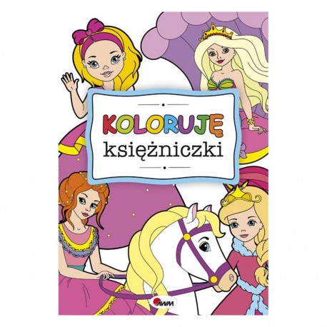811811 KOLOROWANKA MALOWANKA KOLORUJĘ KSIĘŻNICZKI MOREX