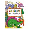 814430 KOLOROWANKA MALOWANKA KOLORUJĘ DINOZAURY MOREX