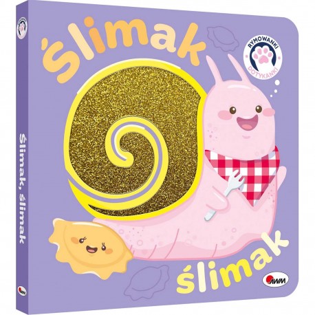 813297 RYMOWANKI DOTYKANKI ŚLIMAK ŚLIMAK KSIĄŻKA SENSORYCZNA MOREX