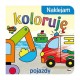 814959 KOLOROWANKA Z NAKLEJKAMI NAKLEJAM KOLORUJĘ POJAZDY MOREX