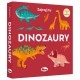 816076 ZAJRZYJ TU DINOZAURY KSIĄŻECZKA Z OKIENKAMI MOREX