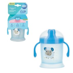 801578 CANPOL KUBEK NIEKAPEK 200ML BUNNY&COMPANY NIEBIESKI